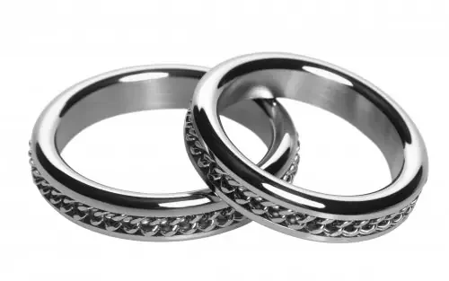 Penis Ring mit Ketten Einlage
