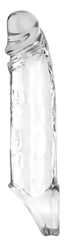 Penismanschette Mini Decal 14 x 4 cm Transparent