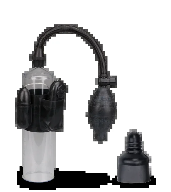 Penispumpe mit Vibrationsfunktion Plus