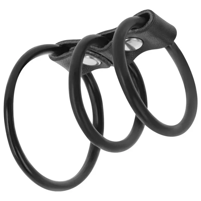 Penisring „Flexible Cock Rings“, 3-er Set mit Hodenring