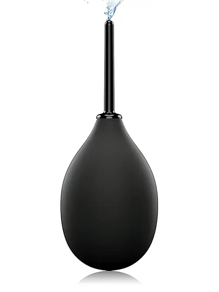 Perfect Fit Ergoflo Impulse Analdusche, schwarz