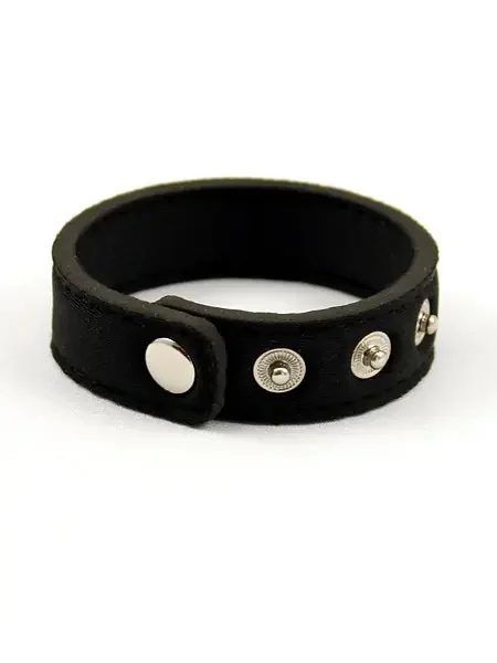 Perfect Fit Neoprene Snap Penisriemen, schwarz