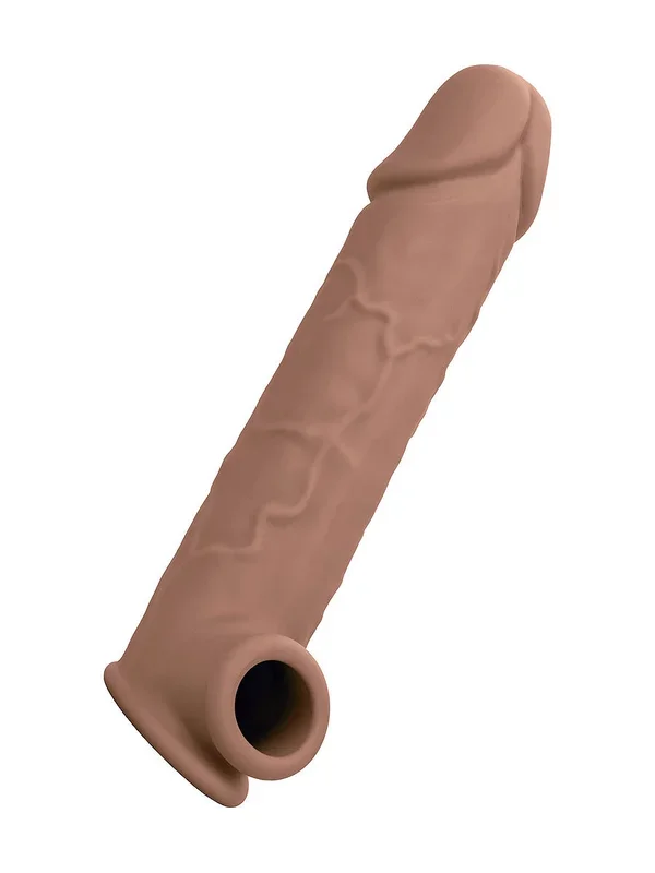 Performance Maxx Life-Like 8 Inch: Penishülle, dunkler Hautton