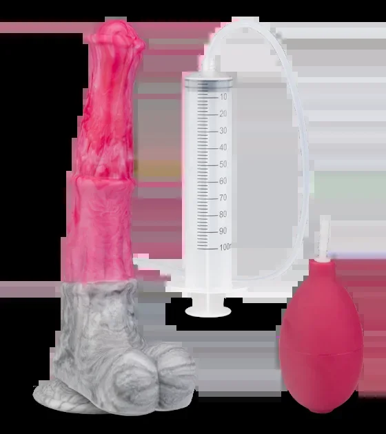 Pferde-Spritzdildo mit Saugnapf Kentucky