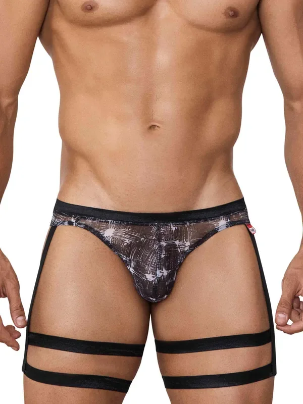 Pikante Deseo Bestial Brief, schwarz
