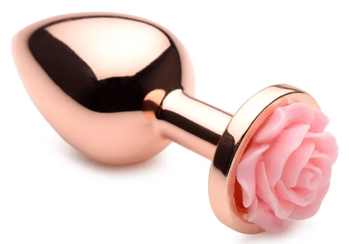 Pink Rose Analplug Roségold – Mittel