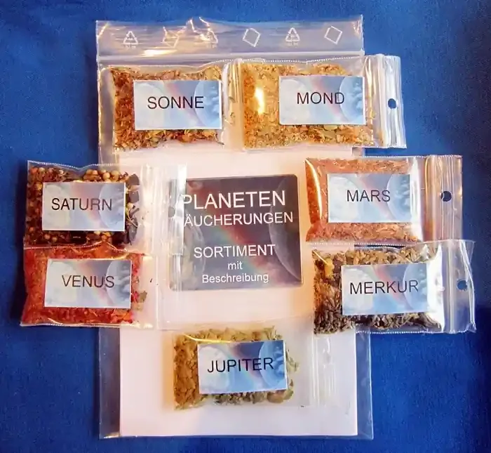 Planeten-Räucherungen Set