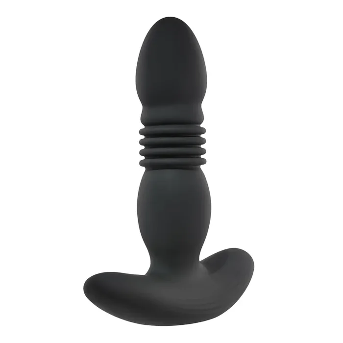 Playboy – Vertraue dem Stoß-Buttplug – Schwarz