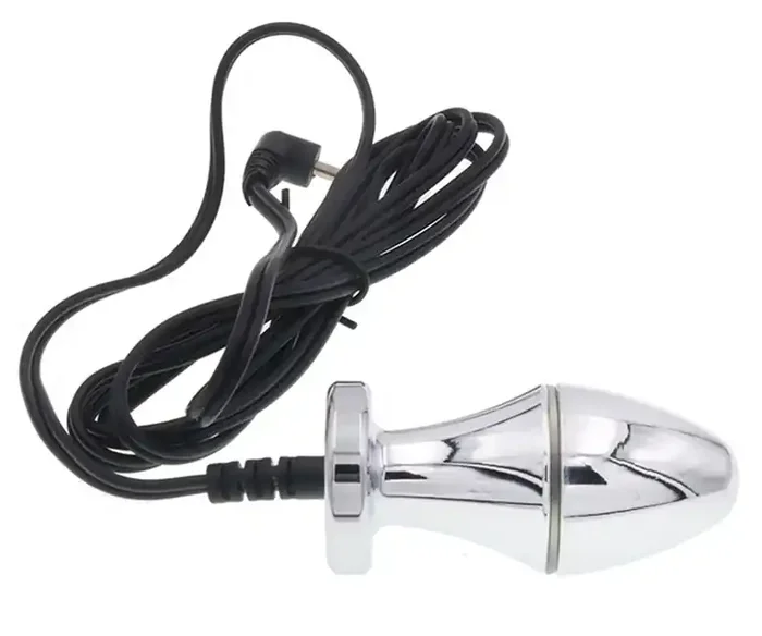 Plug Electro Bipolar Silber 5.4 x 2.5cm