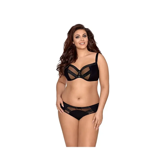 Plus Size Push-Up-BH Tüll Mash Curvy