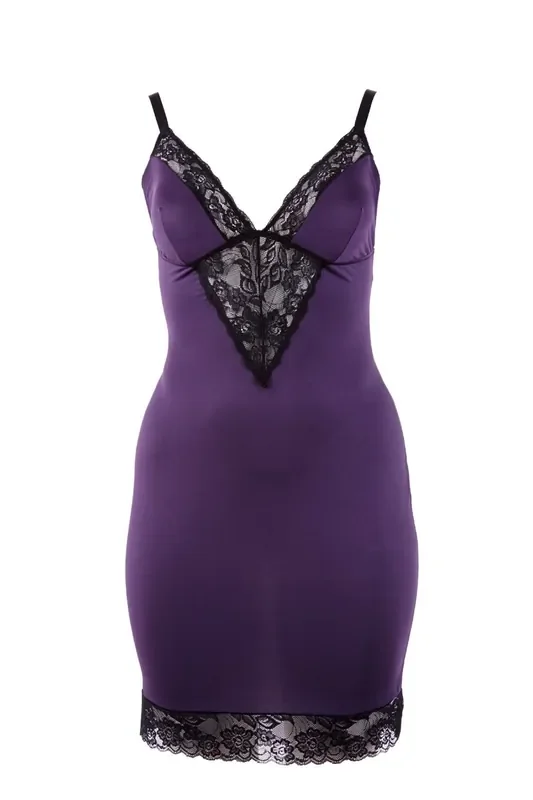 Plus Size Röckchen – Lila