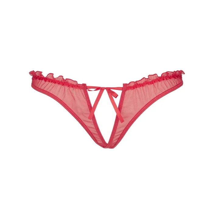 Plus Size String Riemchen Tüll Mash