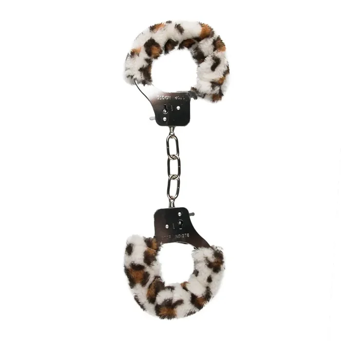 Plüschhandschellen – Leopard