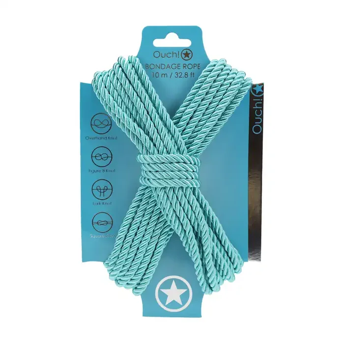 Polyester Bondage-Seil – 10 m – Blau