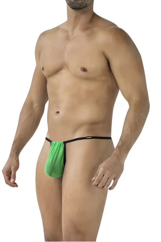 Pouch-String aus Netzmaterial – Grün