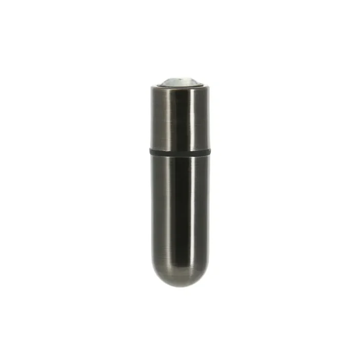 PowerBullet – First Class Mini Bulllet with Crystal 9 Function Gun Metal