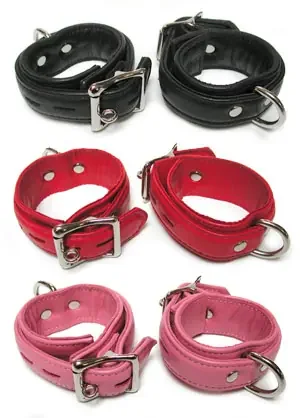 Premium Leder Handgelenkfesseln