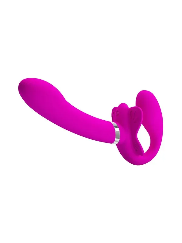 Pretty Love Valerie Strapless Strap-On-Vibrator, pink