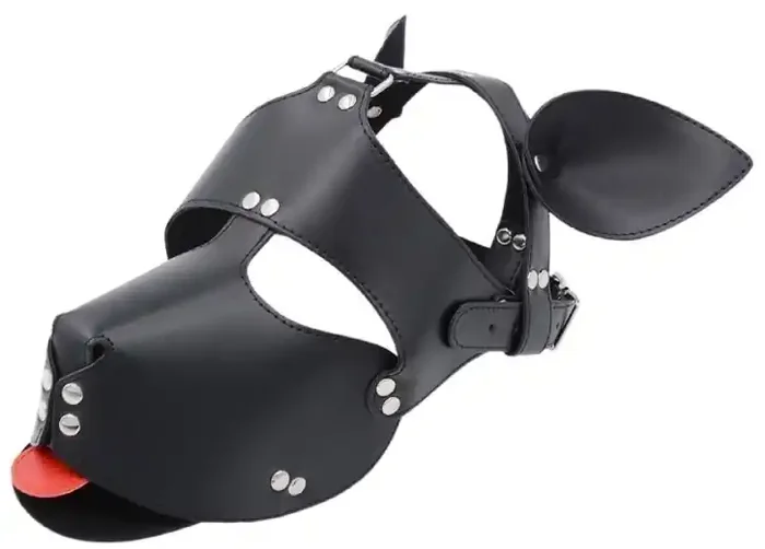 Puppy-Maske Madhood Schwarz