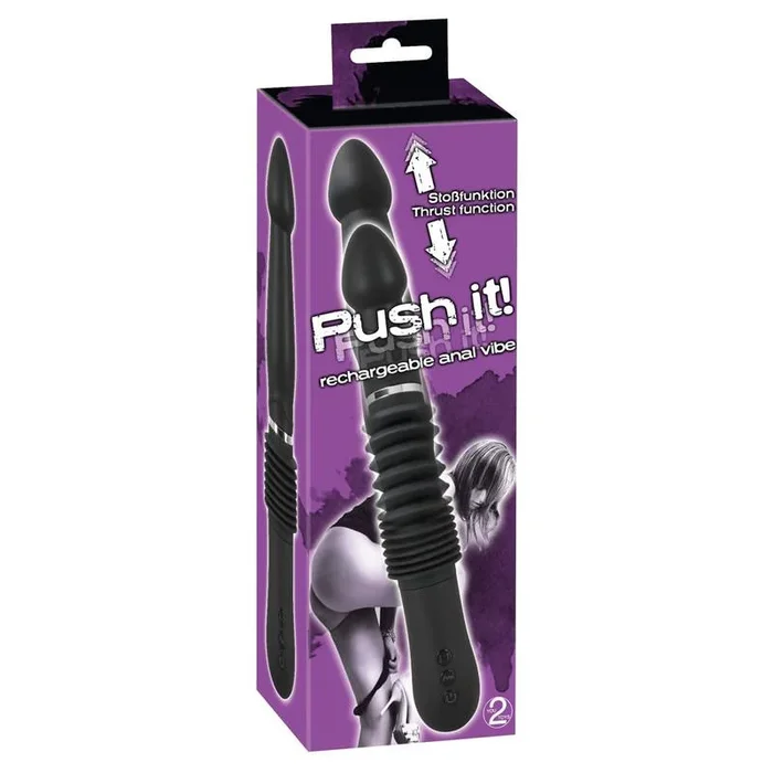 Push it! Analvibrator mit Stoßfunktion
