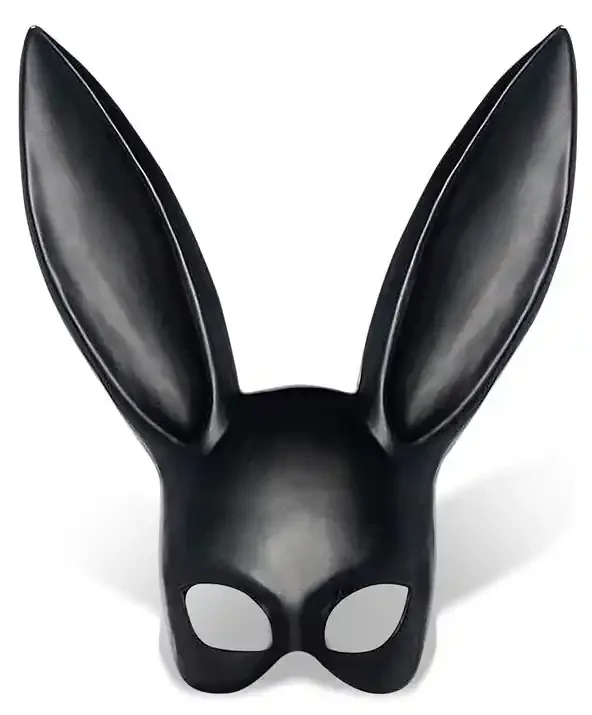 Rabbit-Maske – Schwarz