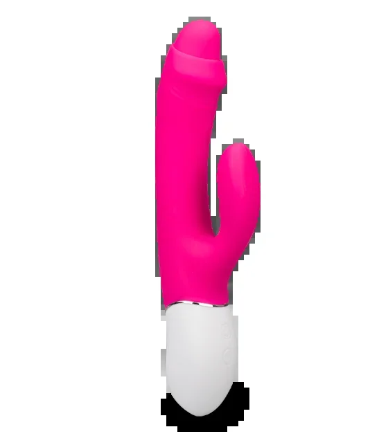 Rabbit-Vibrator mit Vorhaut Connie