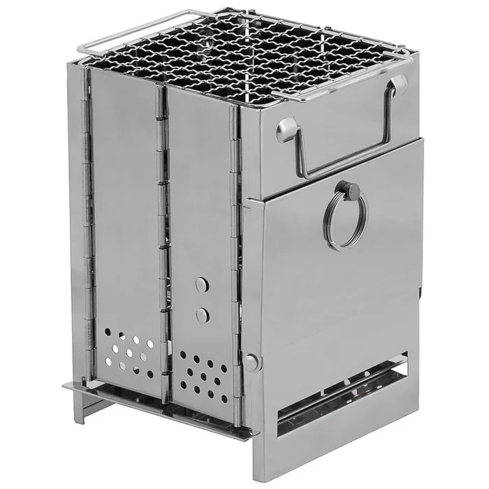 Raketenofen mit Rost, faltbar