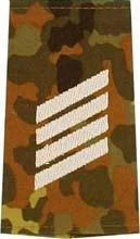 Rangschlaufen (Heer) Bw flecktarn ‚Stabsgefreiter‘