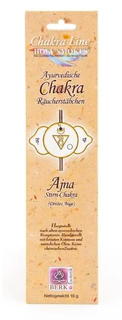 Räucherstäbchen – Chakra Line „Drittes Auge“ Ajna