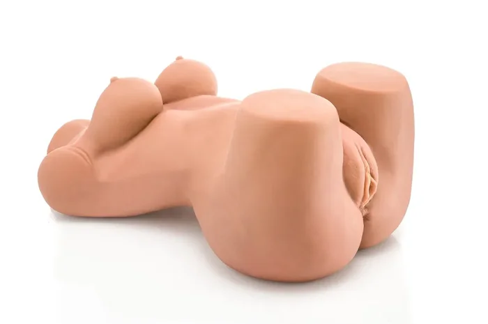 Realistischer Torso-Masturbator mit Brüsten