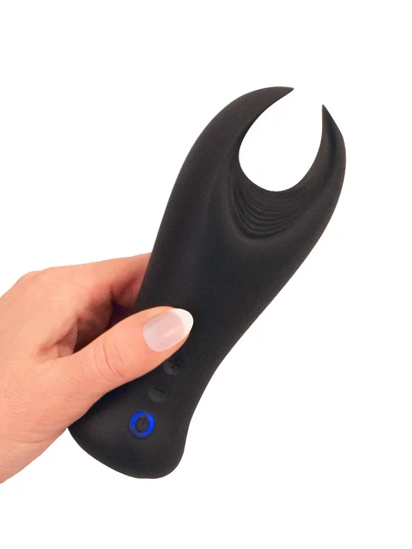 Rebel Cock: Penis-Vibrator, schwarz