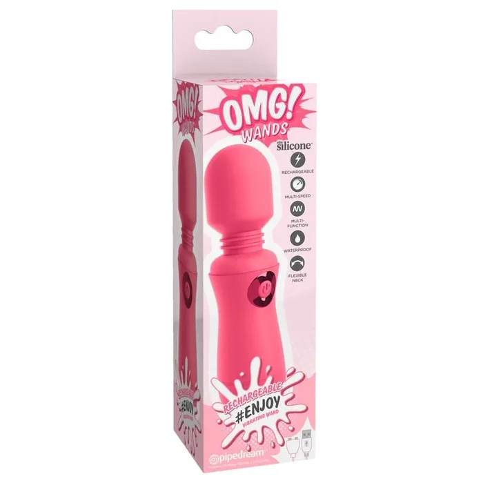 Rechargeable #Enjoy Vibrating Wand