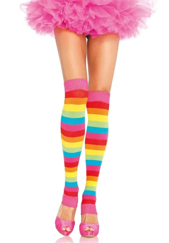 Regenbogen Beinstulpen