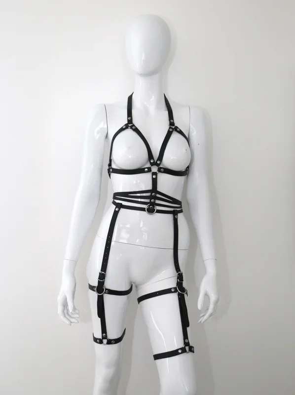 Riemchen Ganzkörper Harness Lady