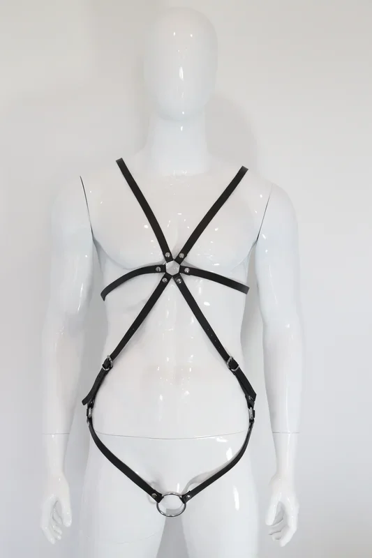 Riemenharness mit Cockring