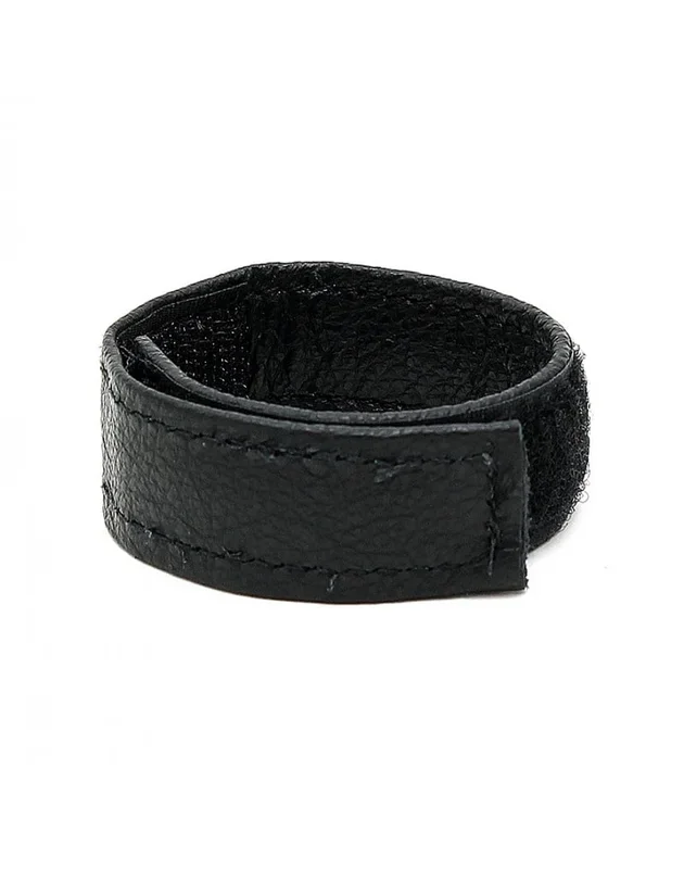 Rimba Penisband – 3-fach Leder-Cockring mit Velcro | Verstellbar & Luxus pur