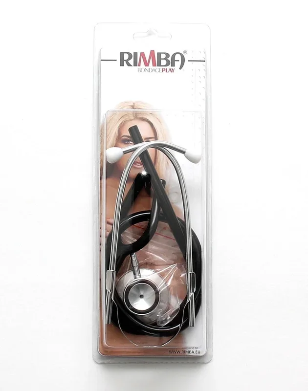 Rimba Stethoskop – Verstellbar | Sinnliches Bondage-Accessoire in Silber & Schwarz