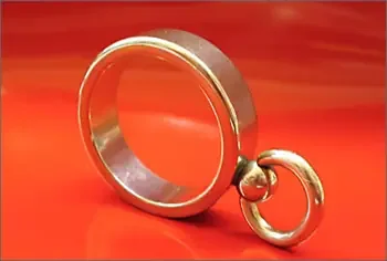 Ring der O – schmal – 925er Silber