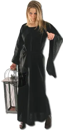 Robe mit Fledermausärmel