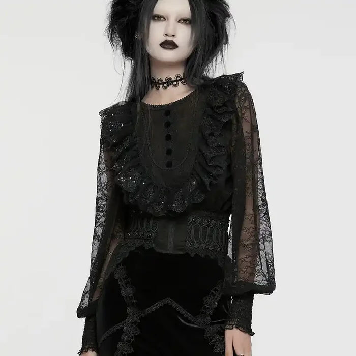 Romantic Gothic Lace Waist Mieder