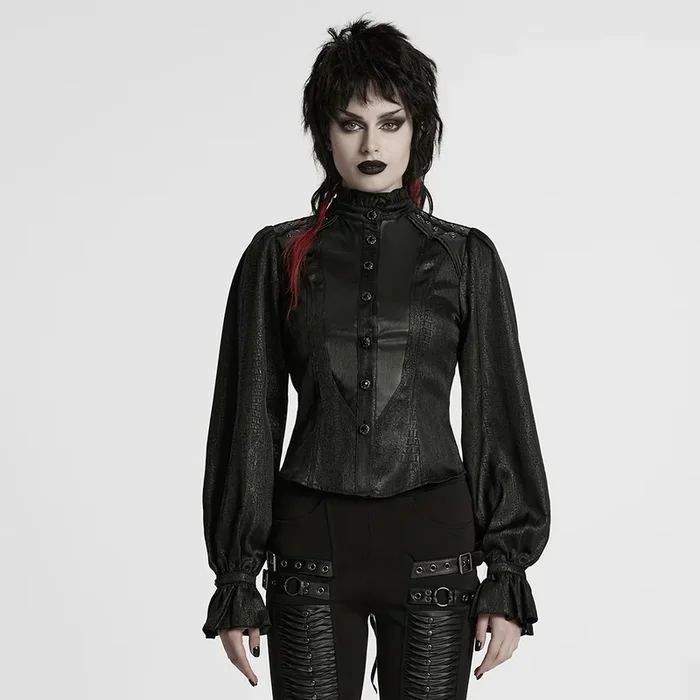 Romantisches Victorian Gothic Top
