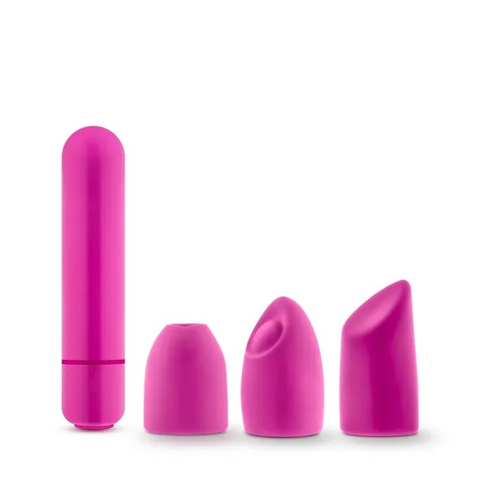 Rose – Euphoria Bullet Vibrator mit Aufsätzen – Pink
