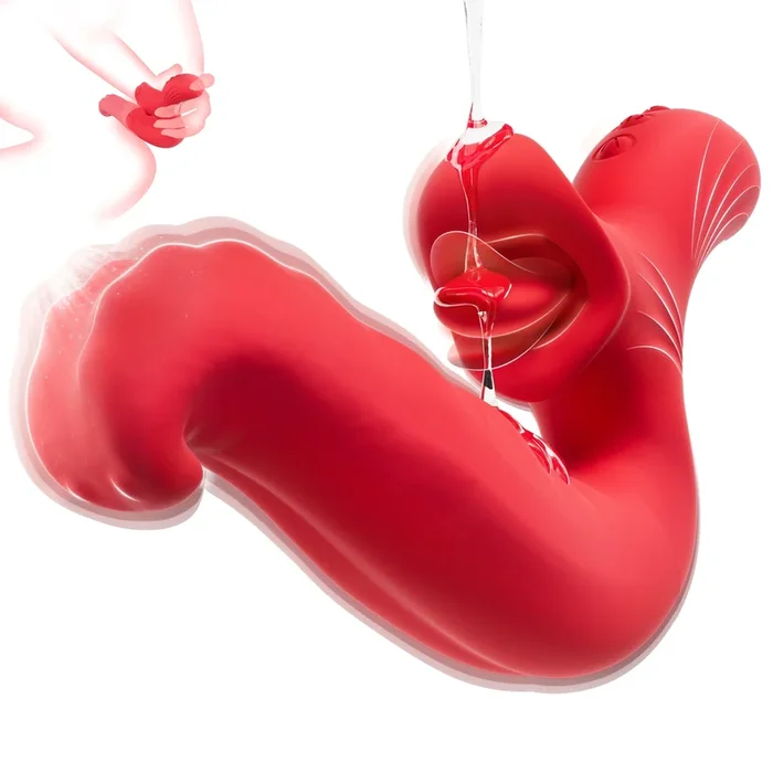 Rotierender Zungenvibrator – 10 Intensive Modi für Klitoris- und Brustwarzenstimulation