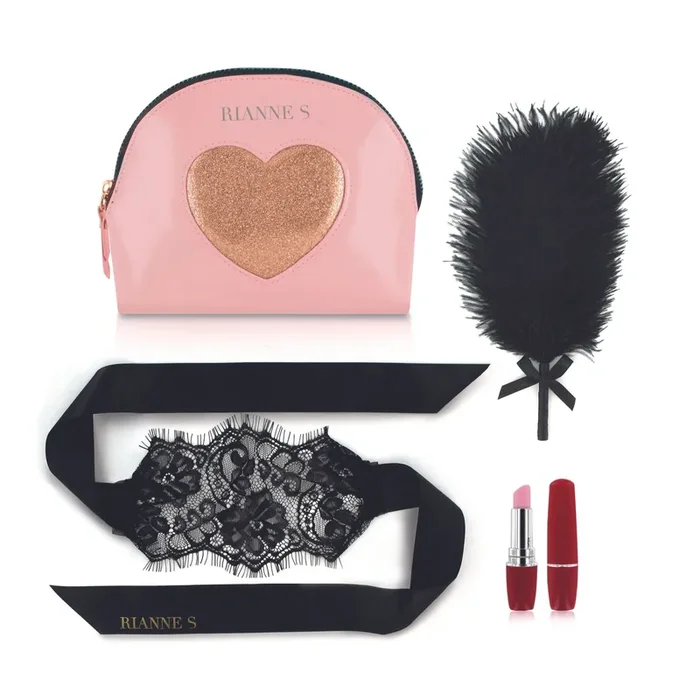 RS – Essentials – Kit d‘Amour Sinnliches Set für Paare – Rosa/Gold