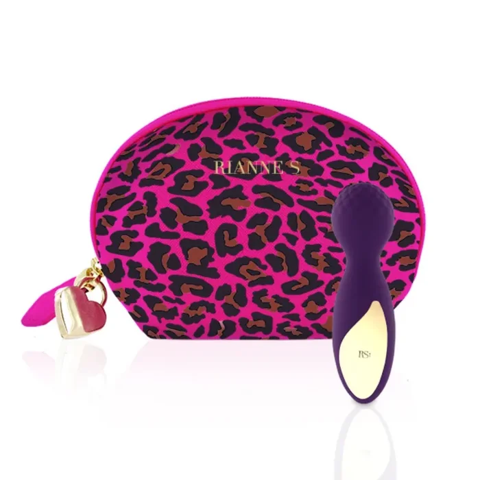 RS – Essentials – Lovely Leopard Mini-Stabvibrator Lila