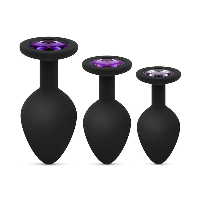 RS – Soiree Booty Plug-Set – Schwarz