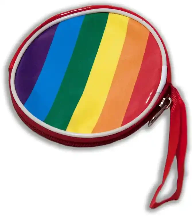 Runde Minitasche Rainbow