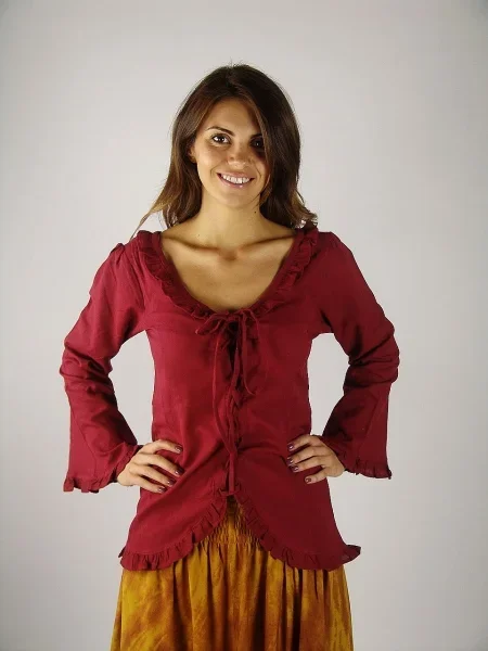 Rüschenbluse