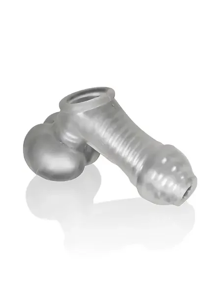 Sackjack Wearable Jack Off Sheath Penis- und Hodenhülle, halbtransparent