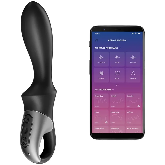 Satisfyer Heat Climax Anal-Vibrator 21 cm